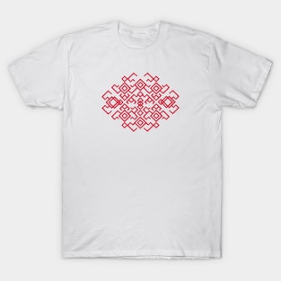 Geometric Slavic Pattern T-Shirt